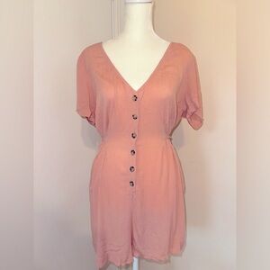 Women’s Wild Fable Romper from Target, Blush Pink, Size Medium